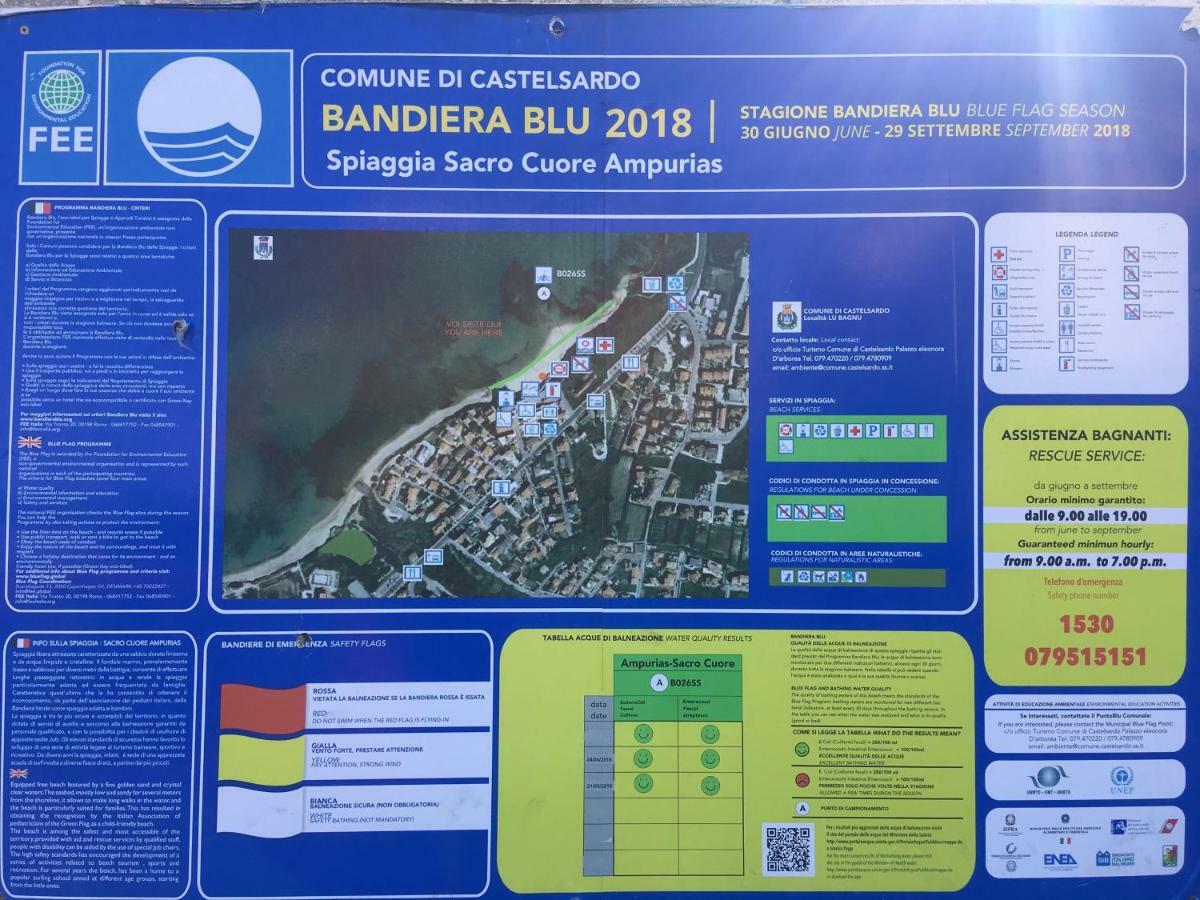 Apartament Victoria 150Mt From Beach Castelsardo Dış mekan fotoğraf